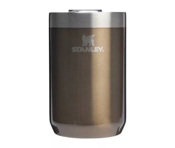 Puodelis be snapelio „The Everyday Camp“ puodelis, 0,35 l, blizgios metalinės rudos spalvos